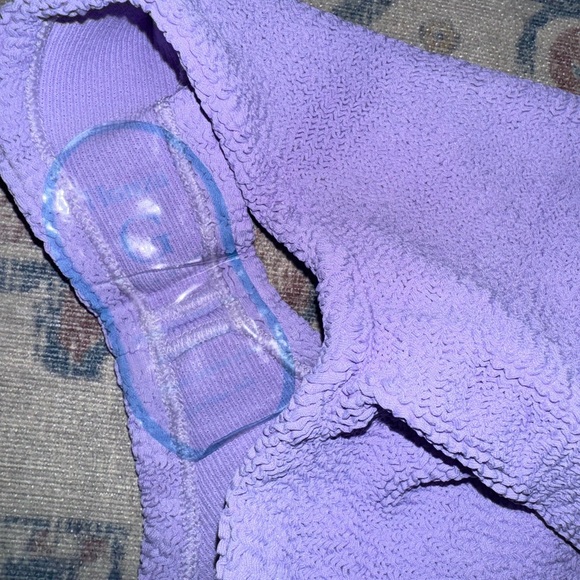 NEW Hunza G Pamela Crinkle One piece in Lilac - Picture 10 of 10